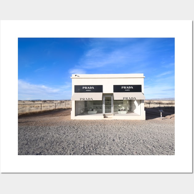 Prada Marfa, Valentine, United States Wall Art by SMNT